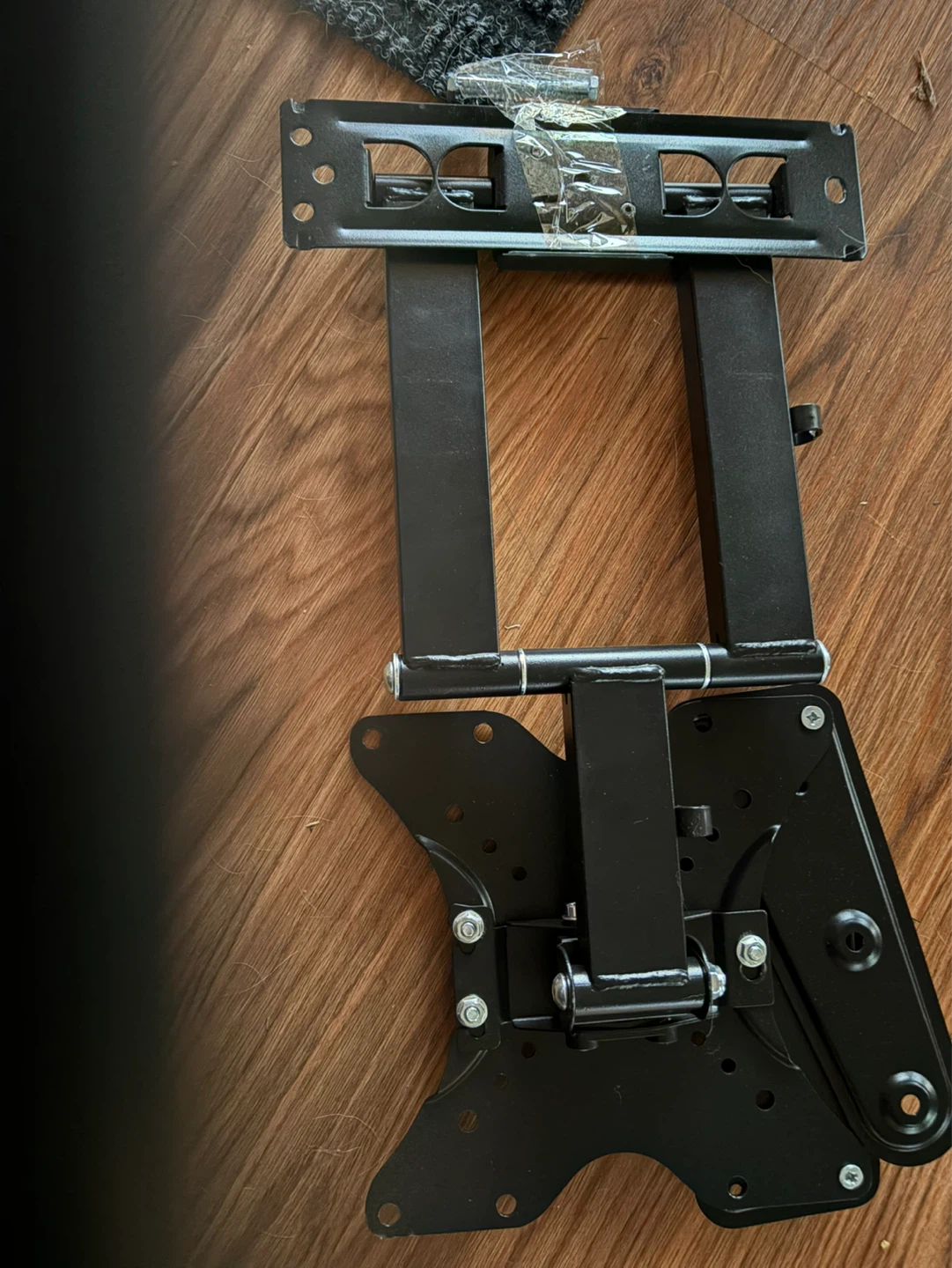 Black Adjustable TV Wall Mount