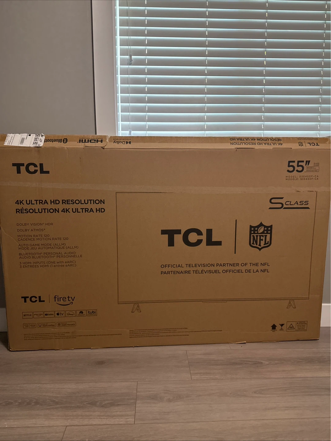 TCL 55" 4K UHD Roku TV