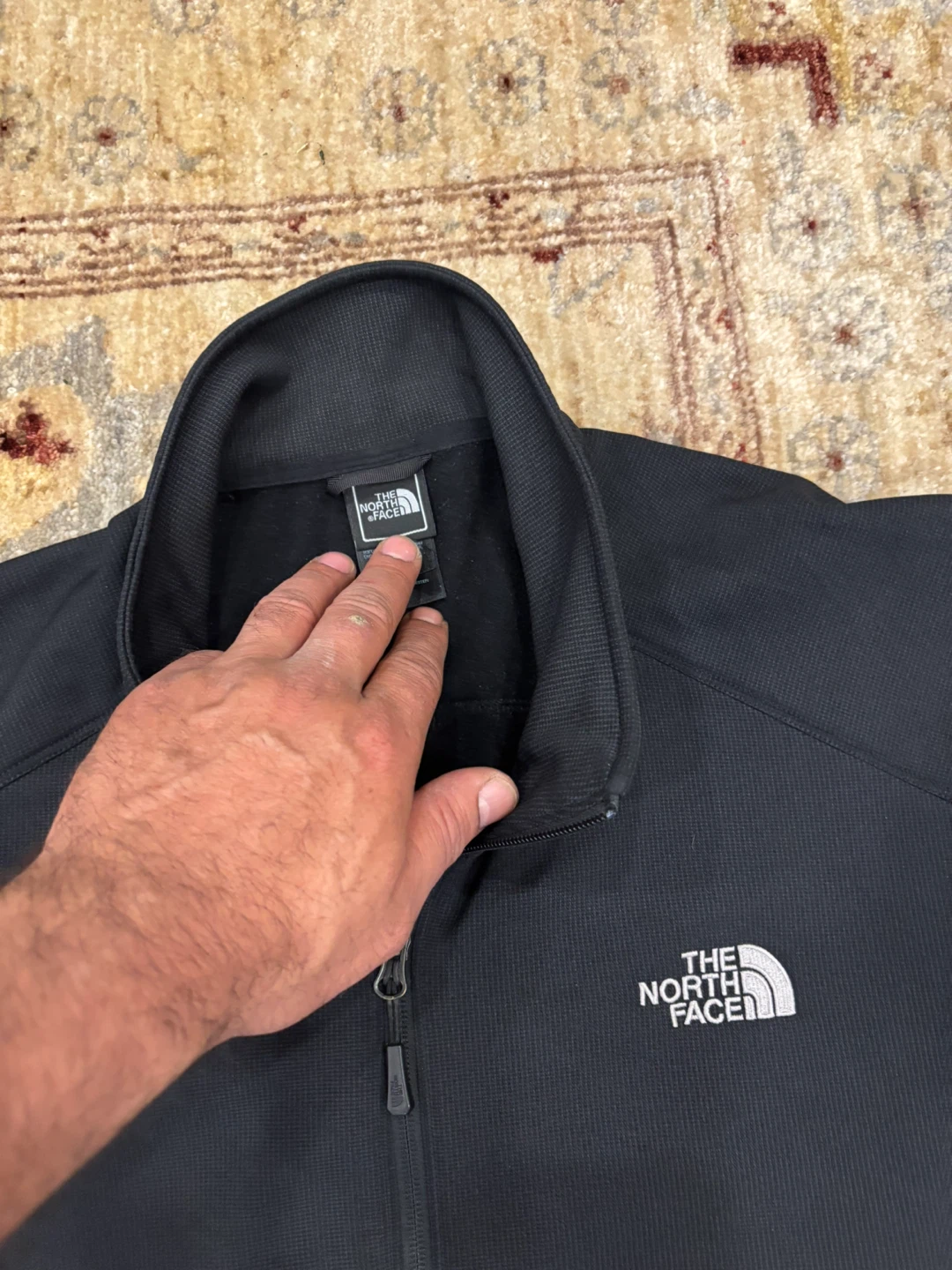 The North Face Black Full Zip Jacket XXL - photo 4