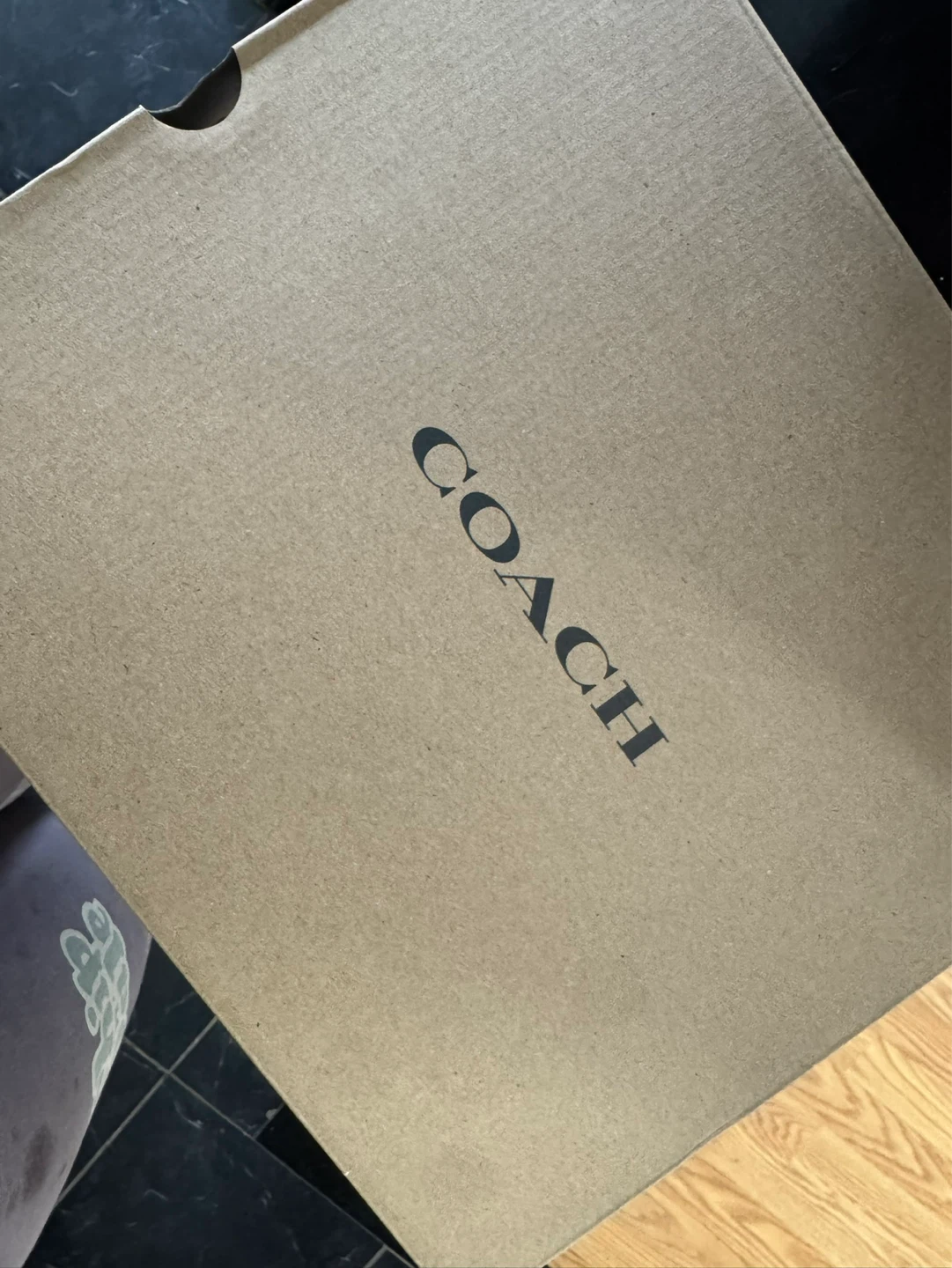 COACH Black Leather Chelsea Boots Size 6 - photo 2