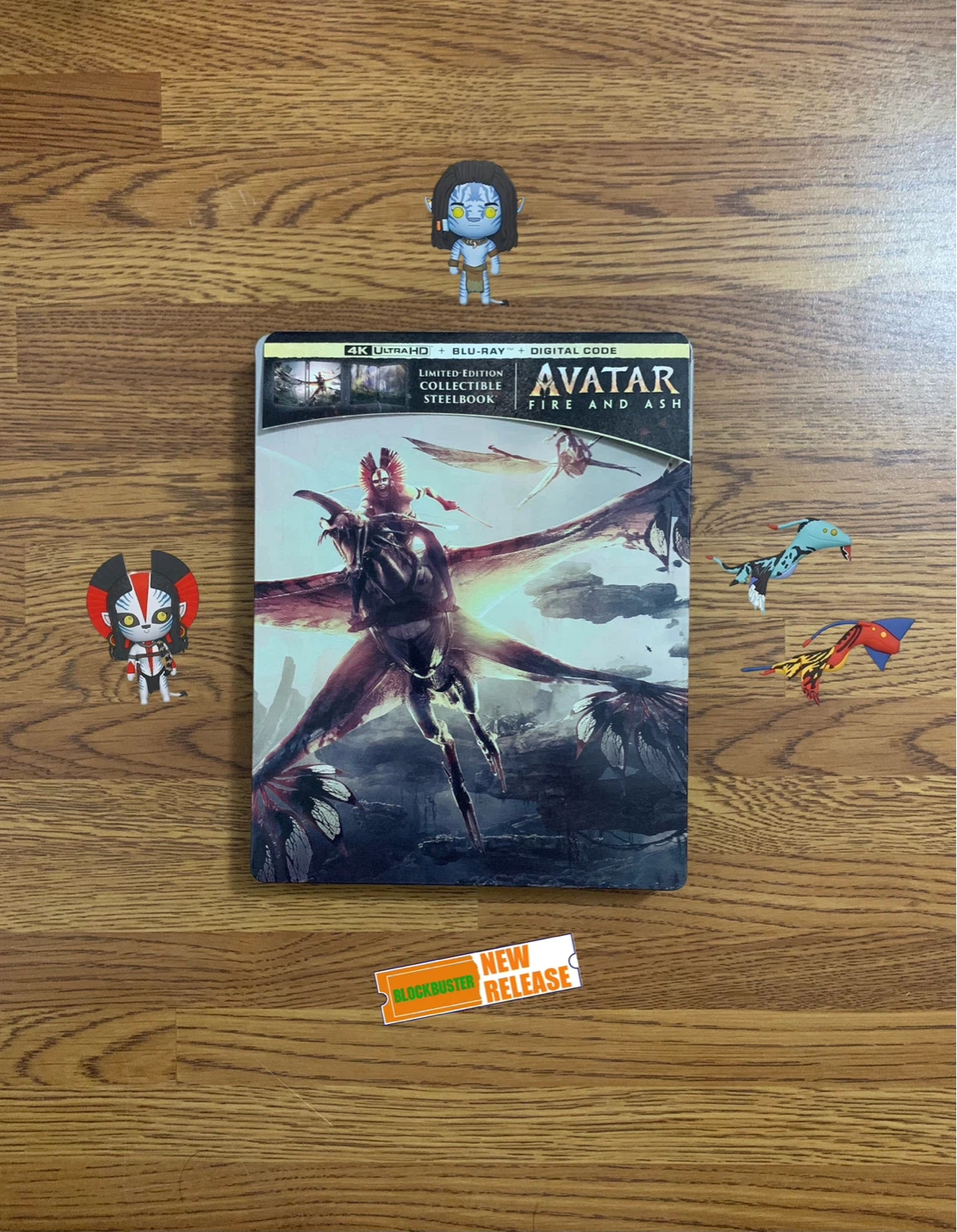 Avatar: Fire and Ash (LE Collectible Steelbook) 4K UHD Blu-ray…