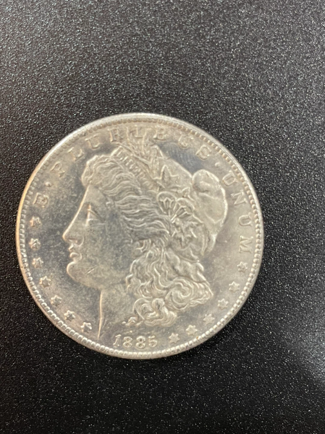 1885 Morgan Silver Dollar Coin - photo 4