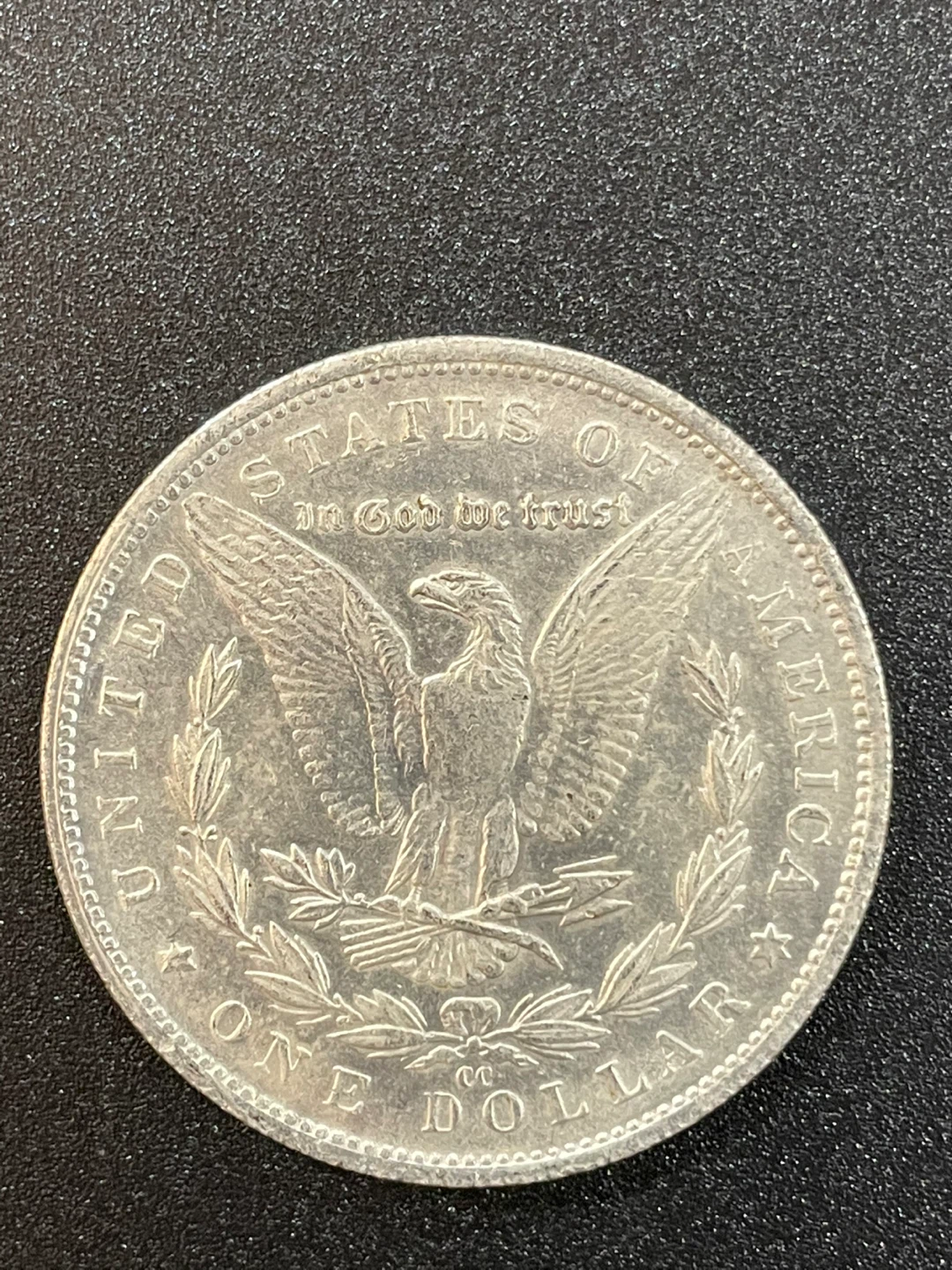 1885 Morgan Silver Dollar Coin - photo 2