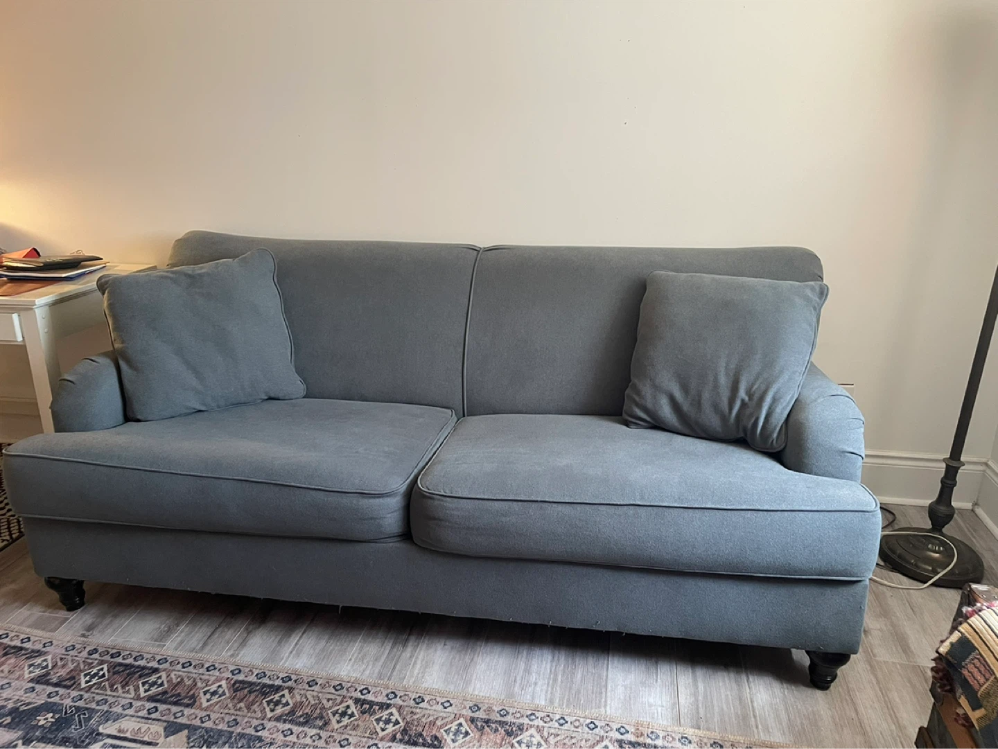 Gray-Blue Couch - photo 4