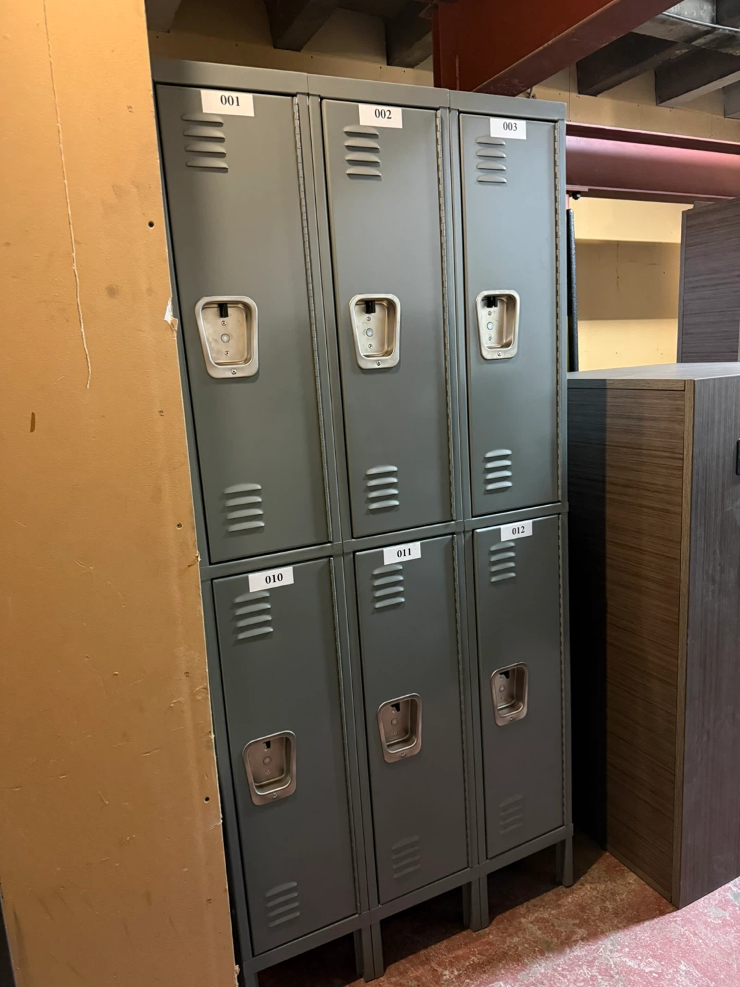 Grey Metal Lockers