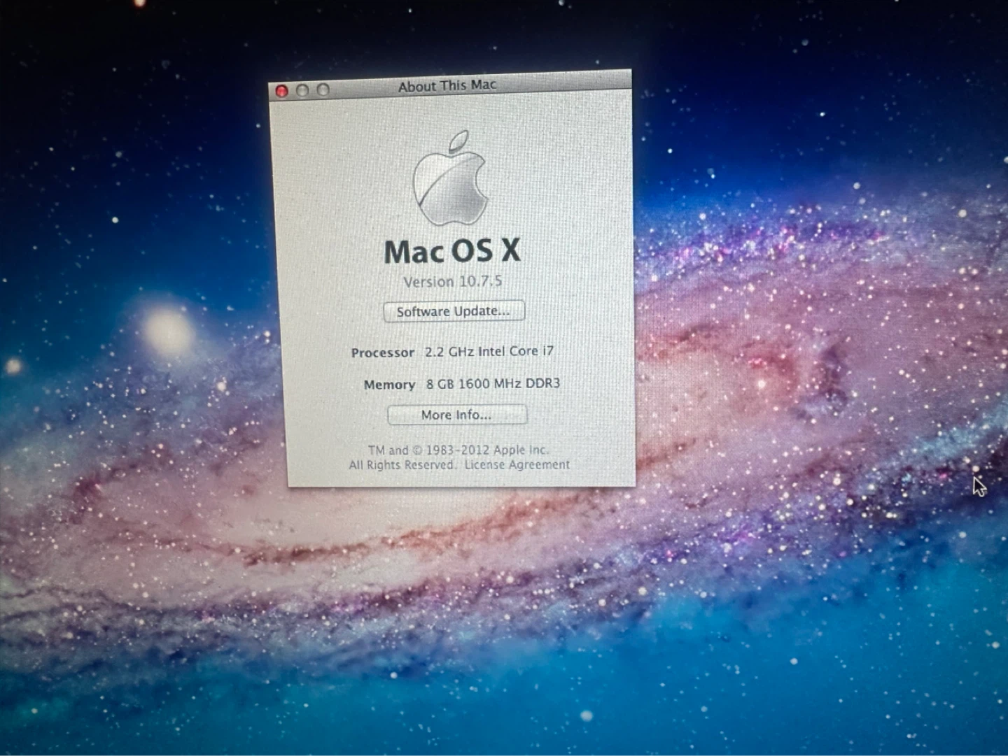 Apple MacBook Pro 2.2 GHz Intel Core i7, 8 GB RAM - photo 4