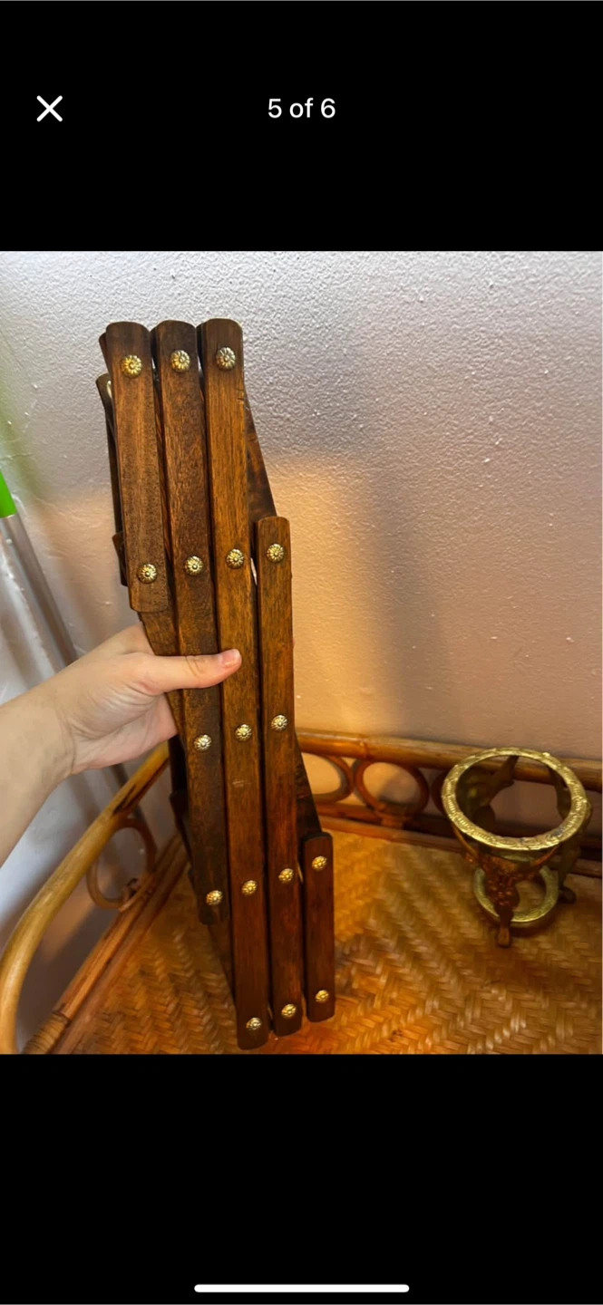 Wooden Accordion Style Wine Rack - photo 5