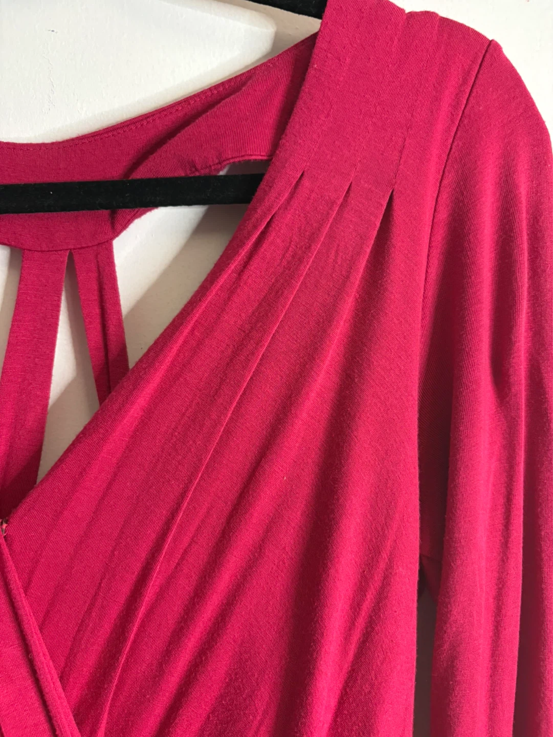 Super flattering Magenta date night / party dress - photo 2