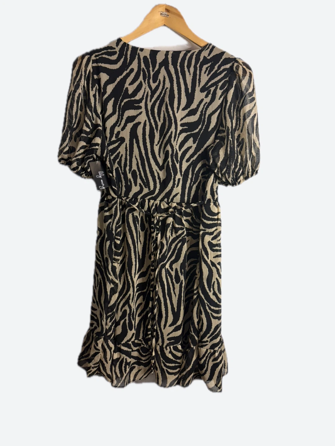 New! Super flattering zebra print dress - photo 3