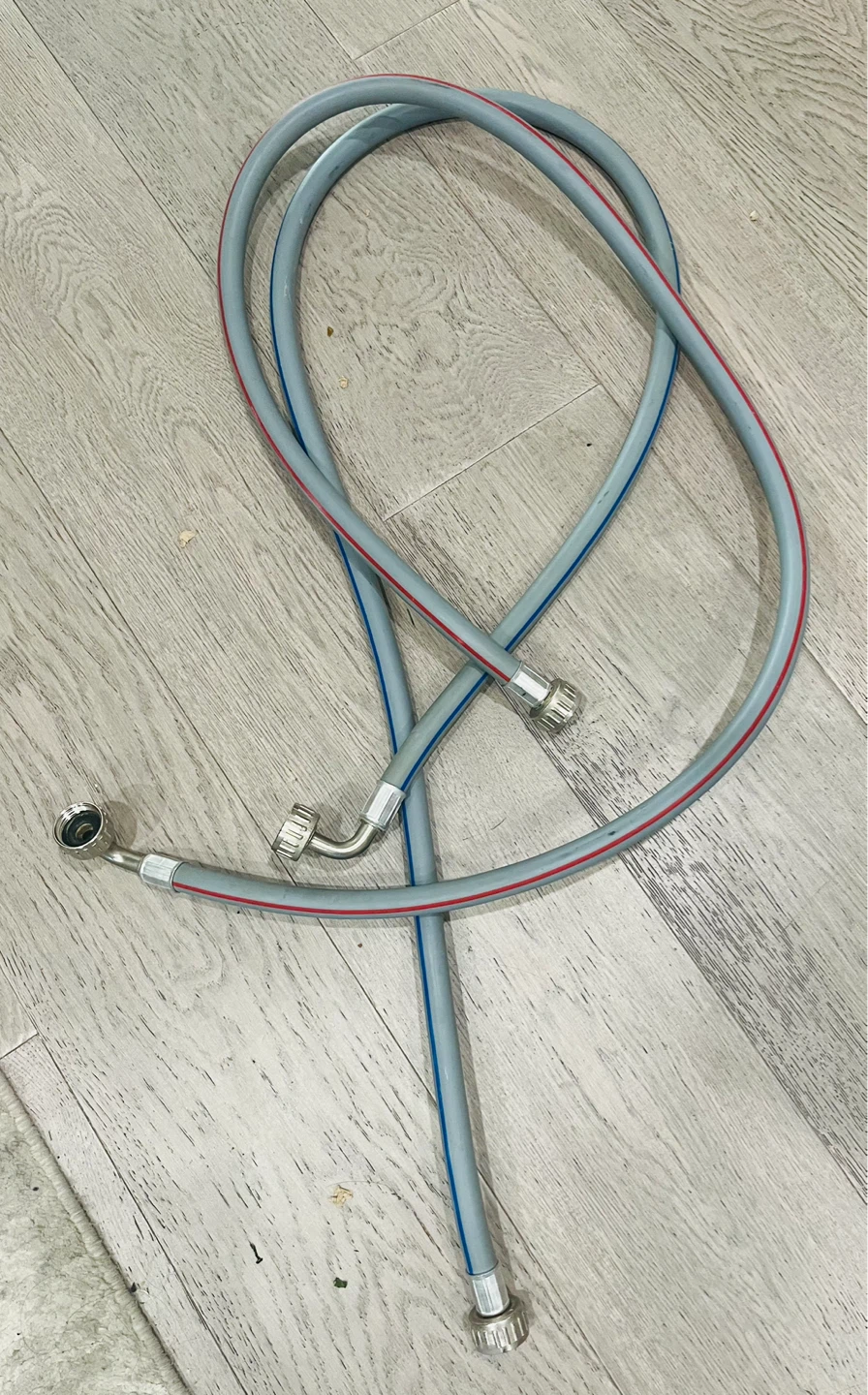 Hot Cold water Hoses for Washer Dryer