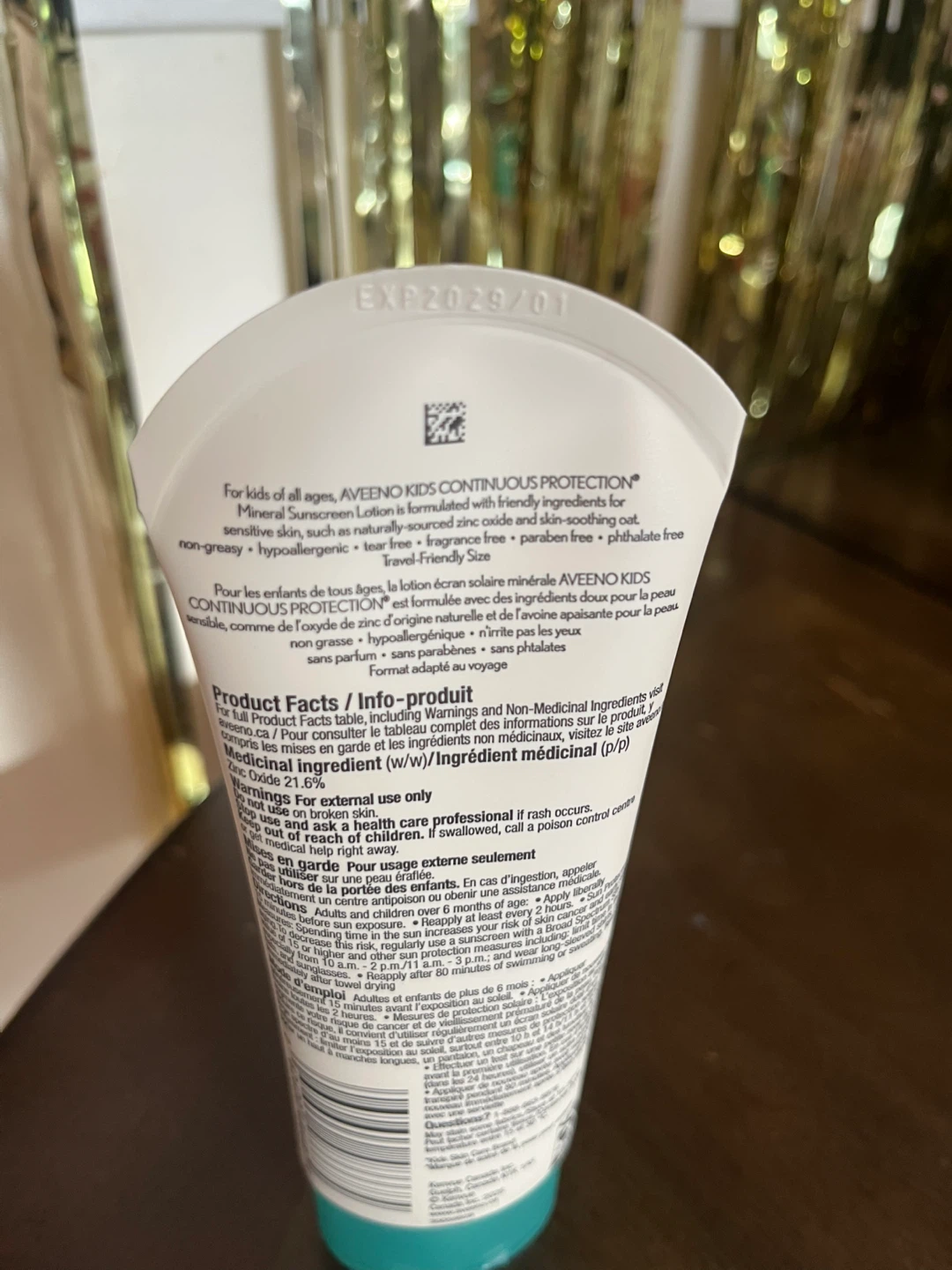 Aveeno Kids Mineral Sunscreen Lotion SPF 50 - photo 3