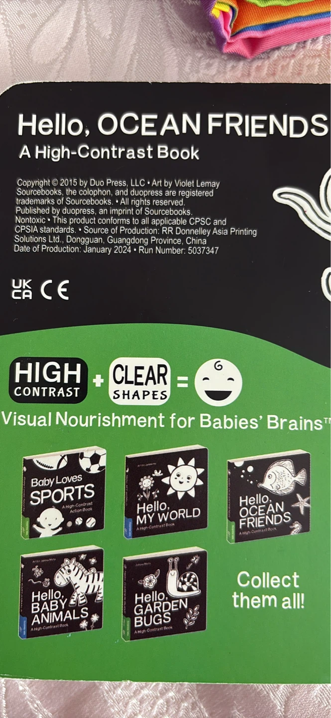 Baby Animals High-Contrast Book - photo 2
