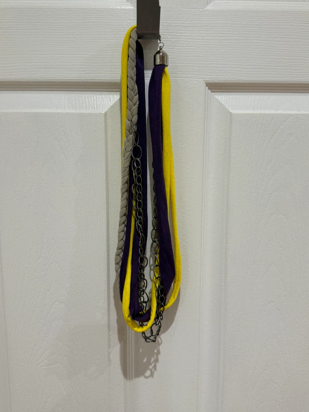 Fabric and Chain Necklaces - photo 3