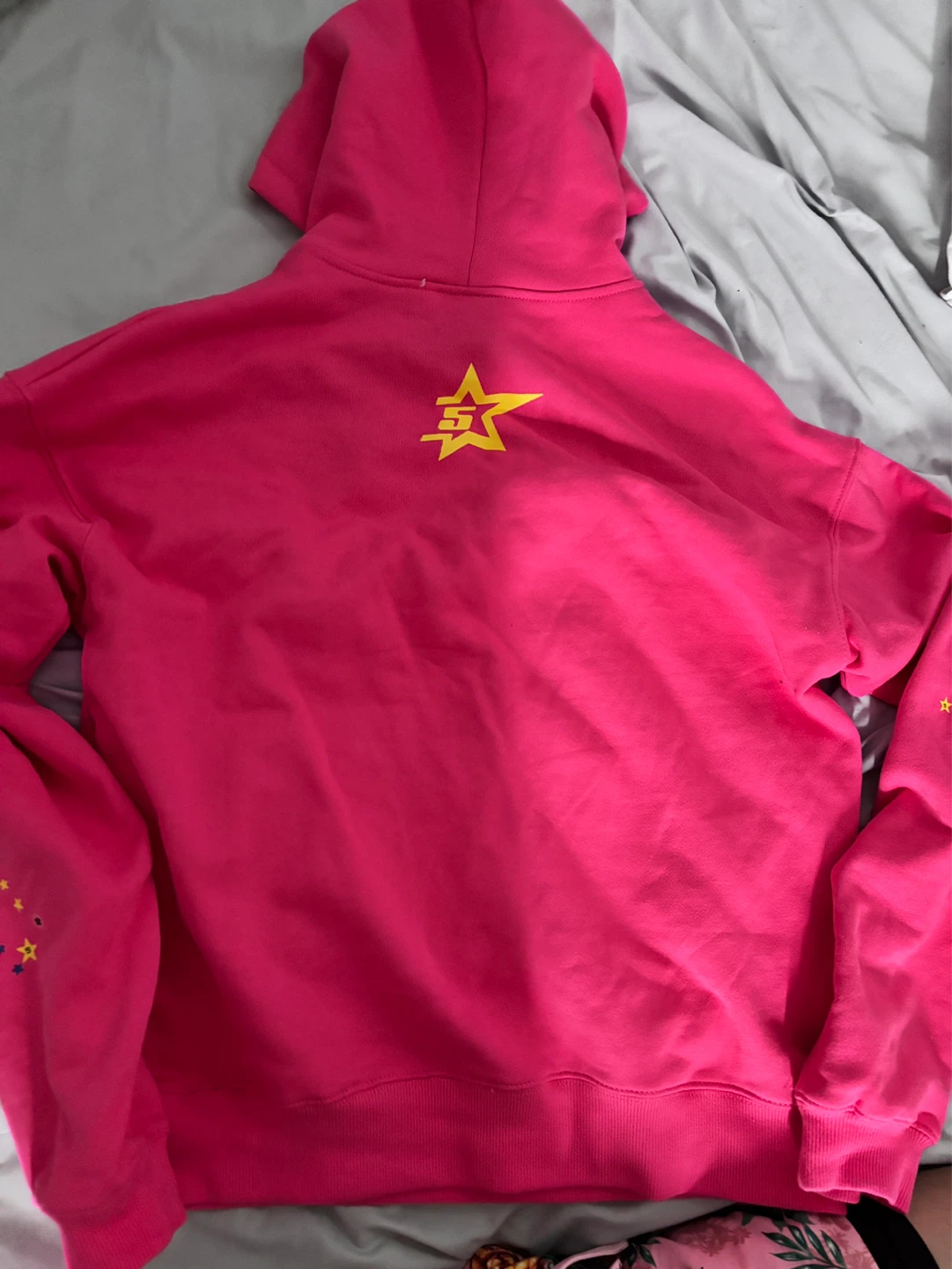 Pink Sp5der Hoodie - photo 3