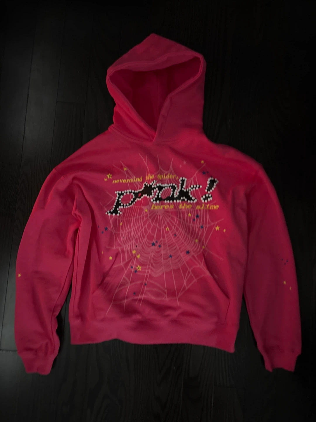 Pink Sp5der Hoodie - photo 5