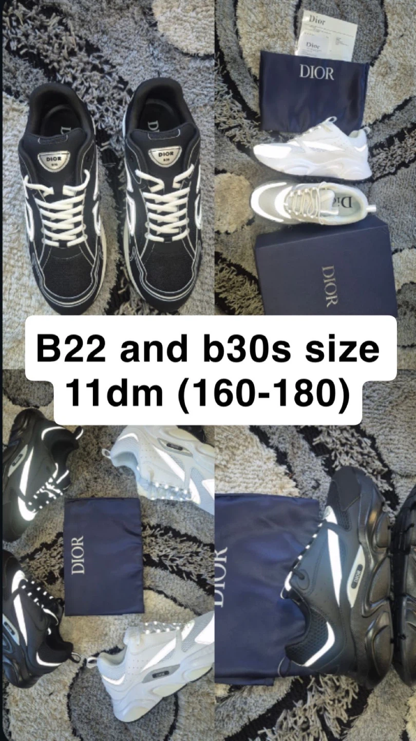 Dior B22 and B30s Sneakers - Size 11 - photo 3