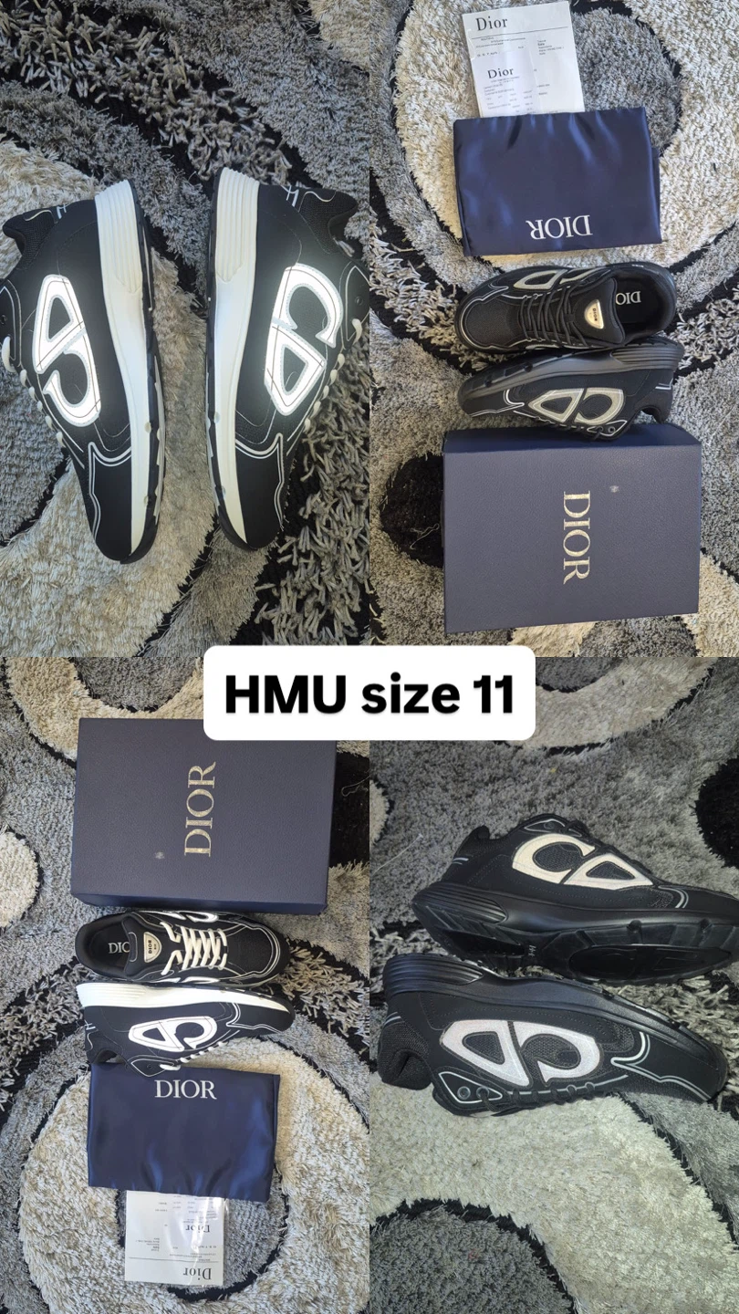 Dior B22 and B30s Sneakers - Size 11