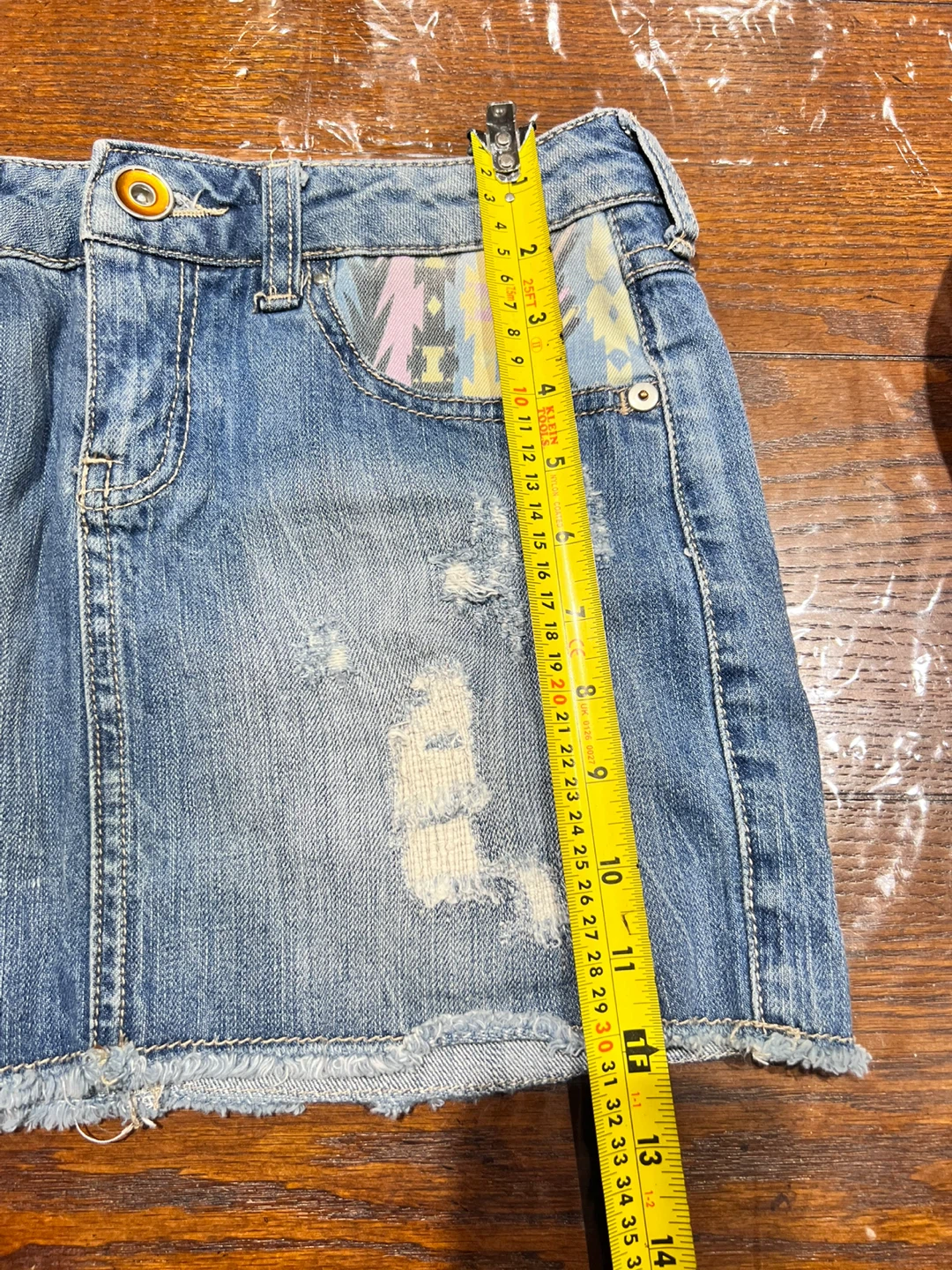 Forever 21 Denim Mini Skirt Size Small - photo 3
