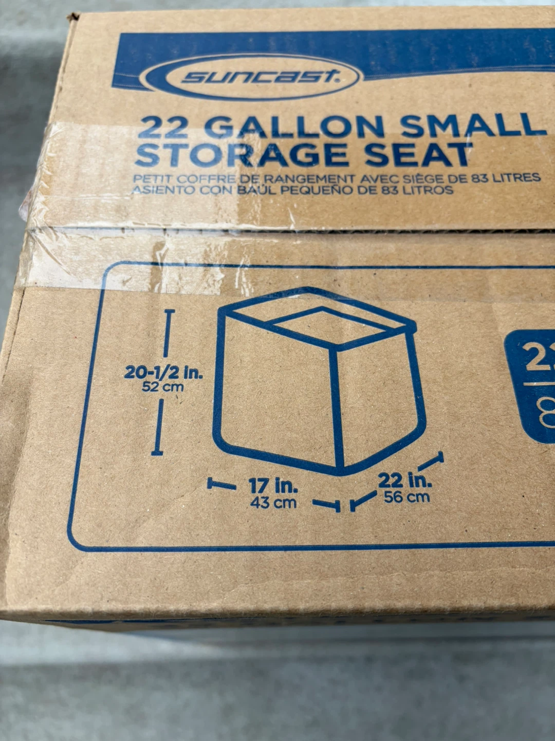 22 Gallon Small Storage Seat - photo 2