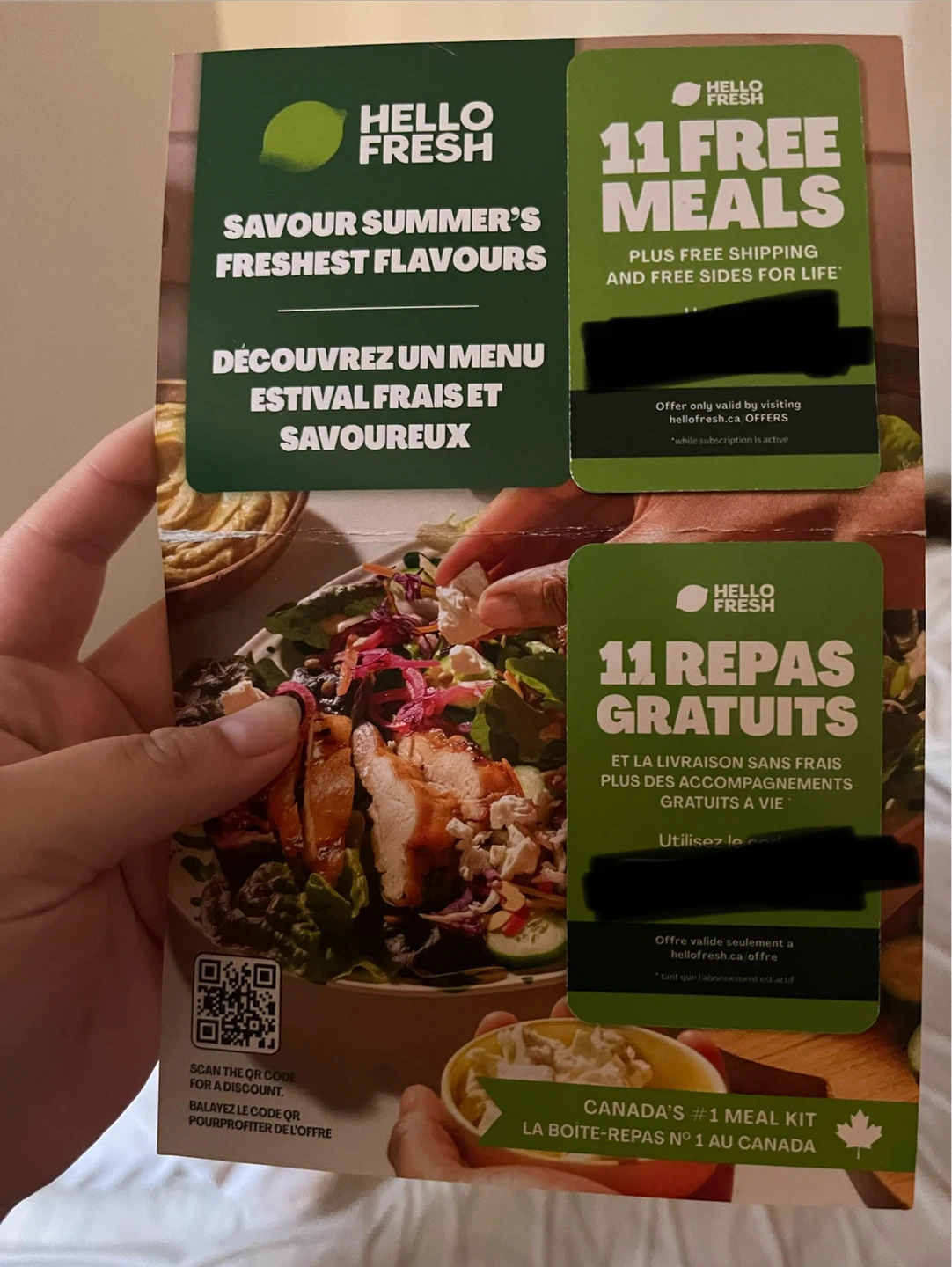 Hello Fresh 11 Free Meals Offer
