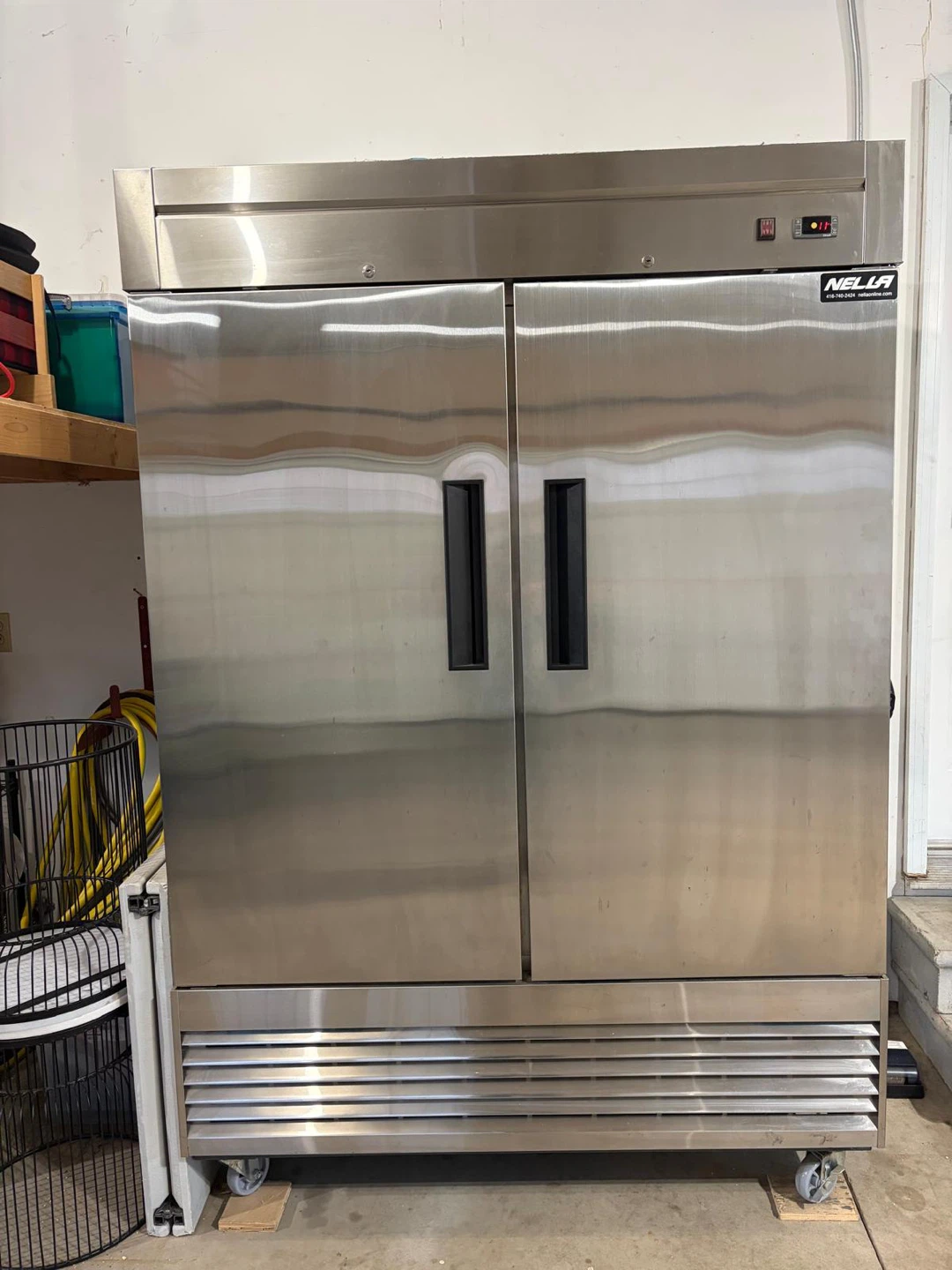 Nelia Upright Double Door Commercial Freezer