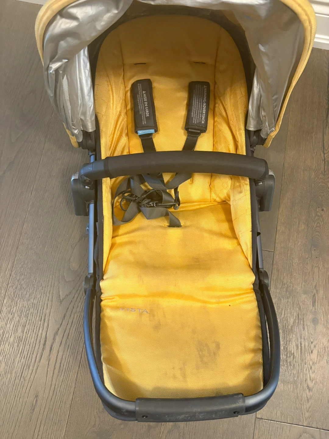Uppababy orange toddler seat GUC ret $299 - photo 2