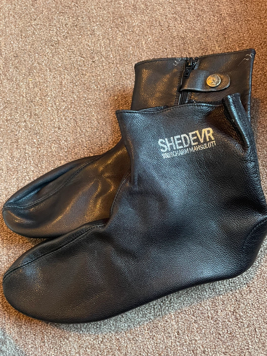 SHEDEVR Leather Ankle Boots