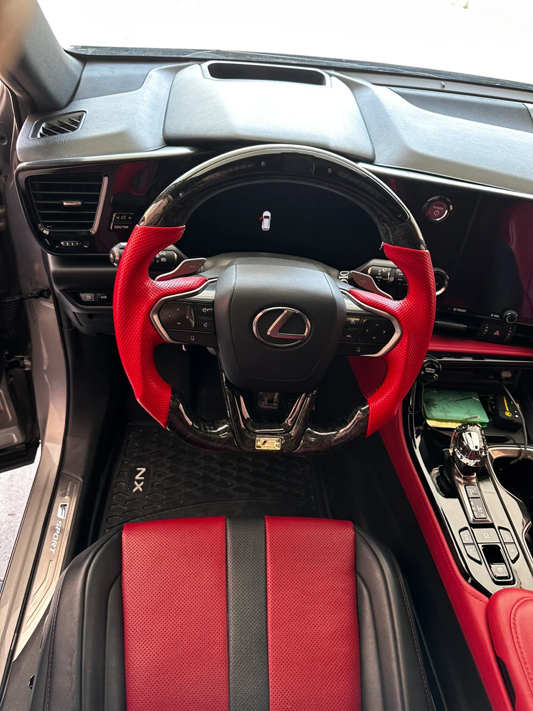 Custom LED Steering Wheel for Lexus NX Models - photo 2