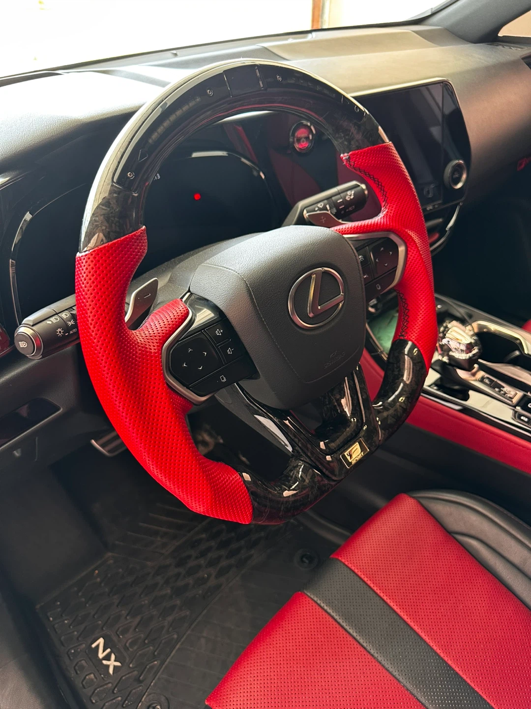 Custom LED Steering Wheel for Lexus NX Models