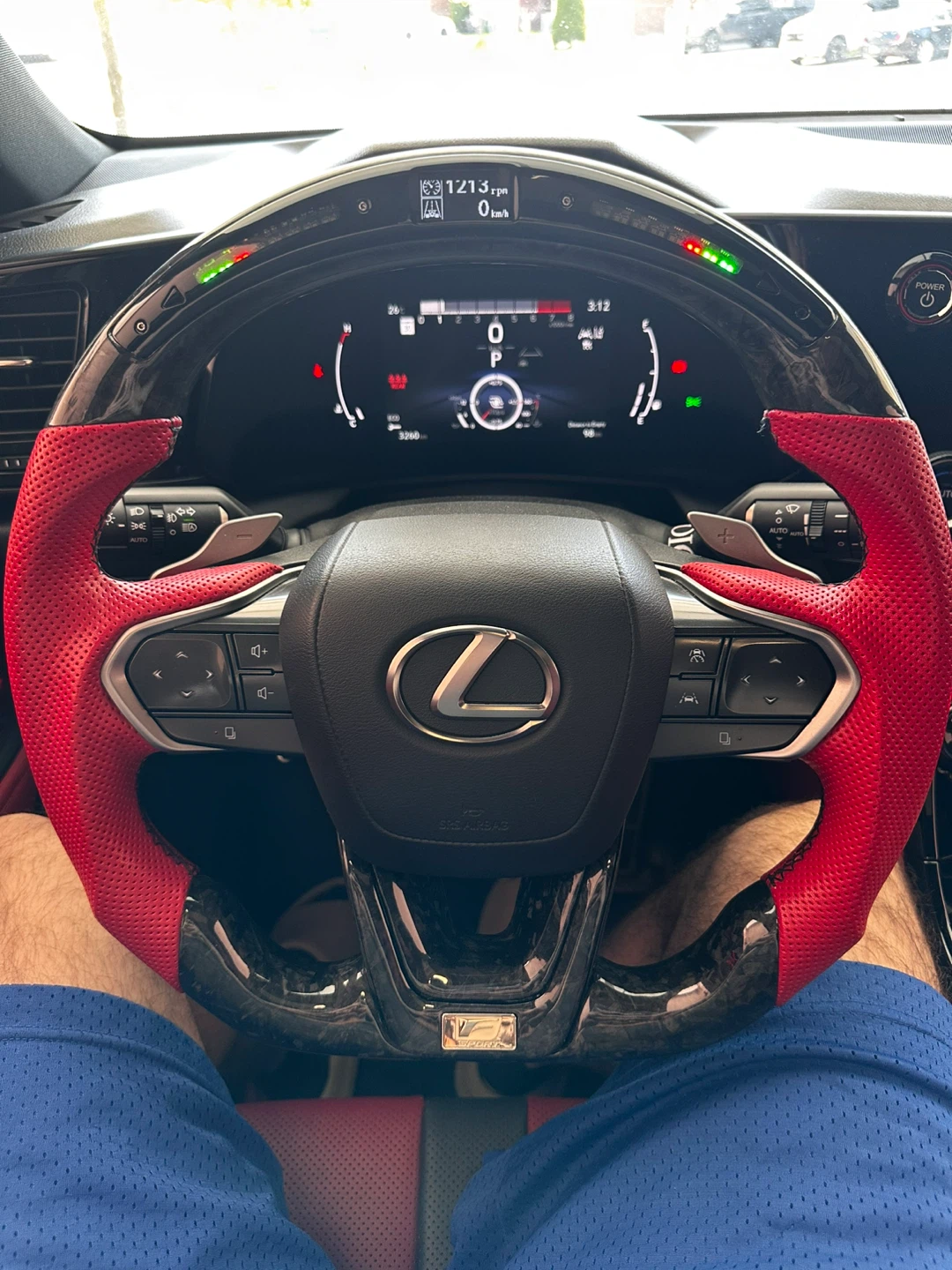 Custom LED Steering Wheel for Lexus NX Models - photo 4