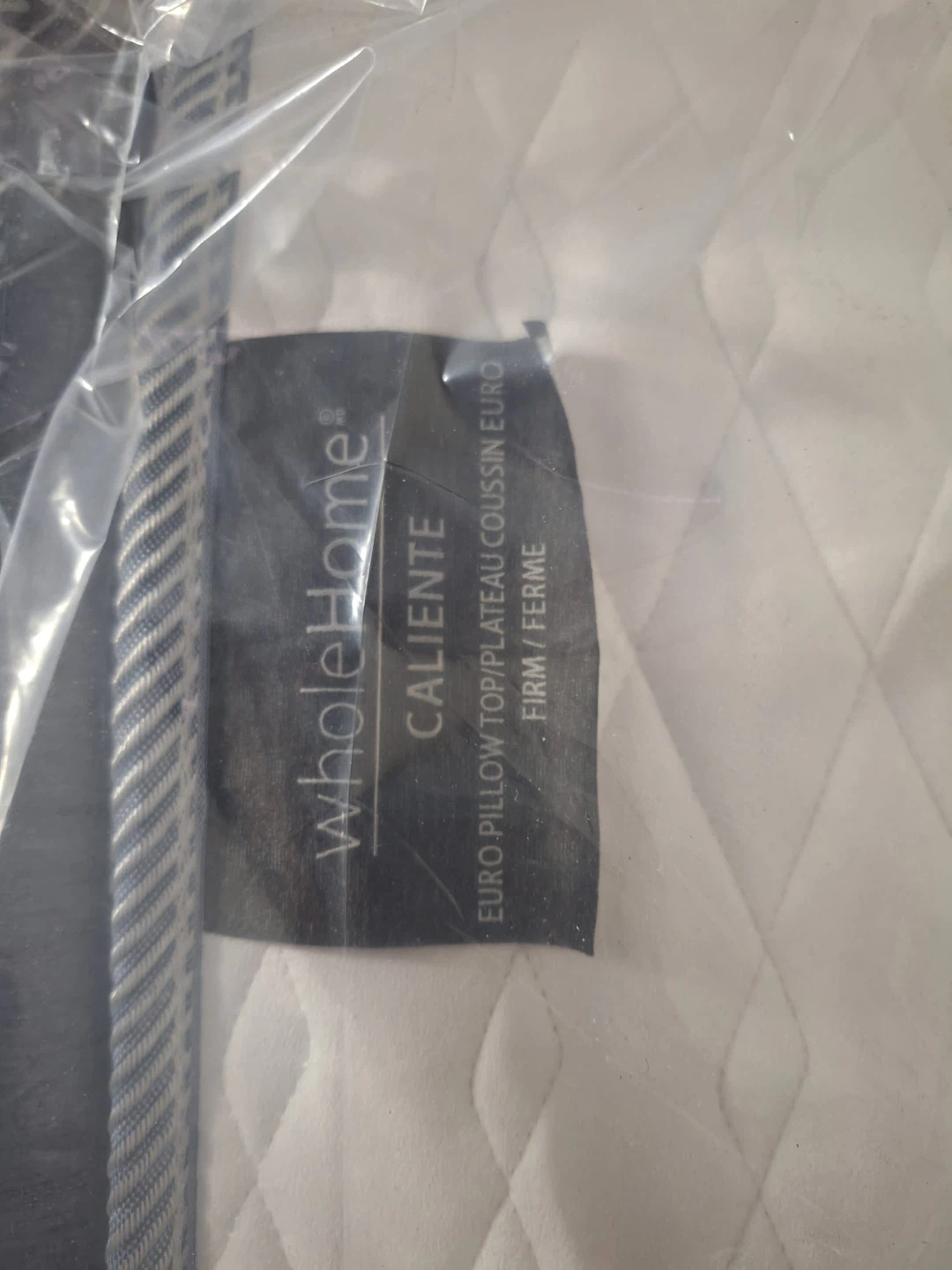 King size Whole Home Caliente Euro Pillow Top Firm Mattress - photo 3