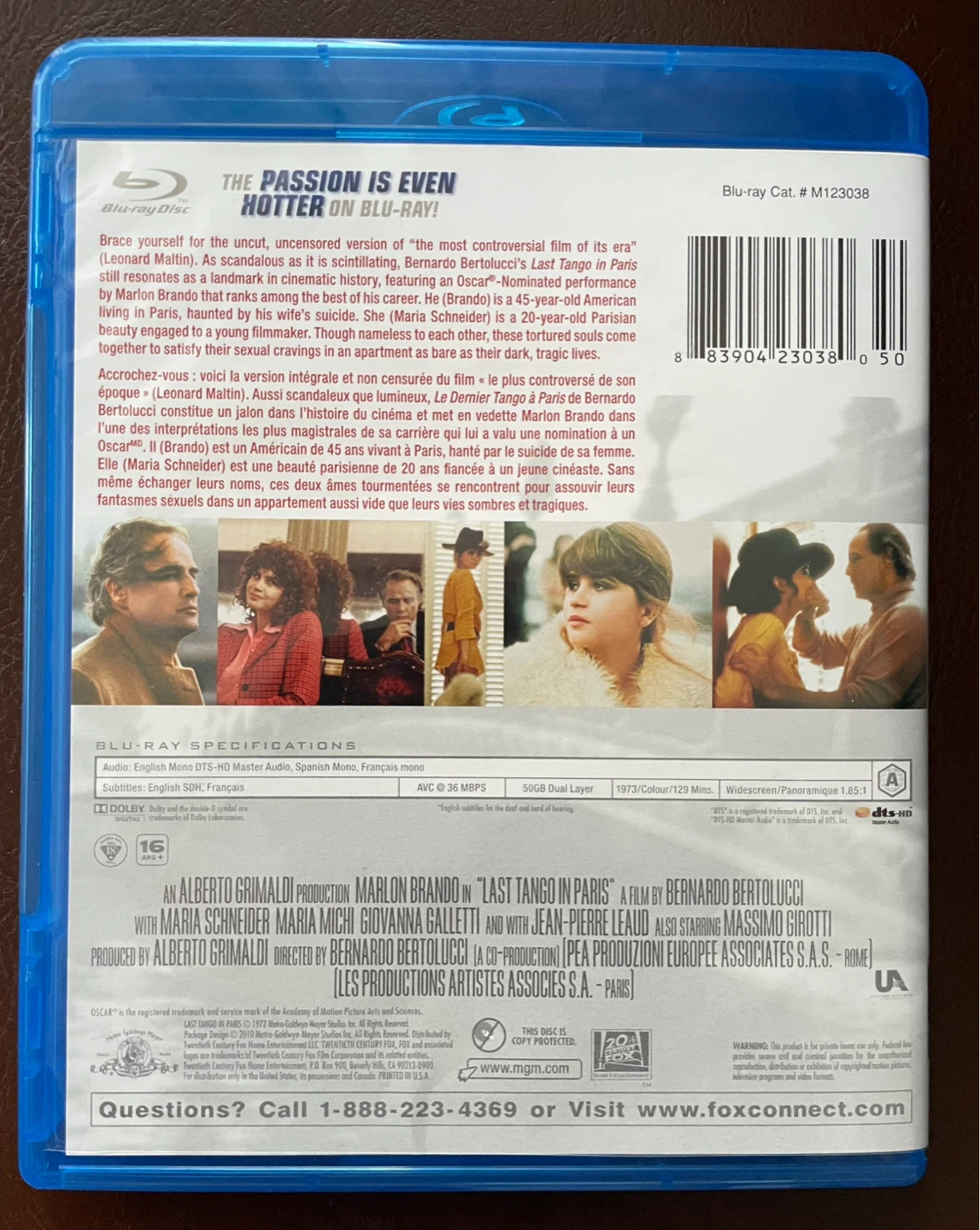 Last Tango In Paris Uncensored Blu Ray - photo 3