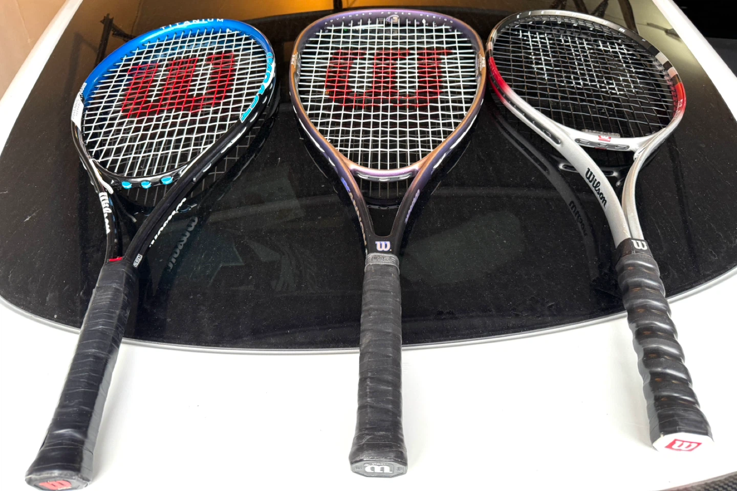 Wilson Tennis Racquet Set (3) $39/ each or for $100/ All