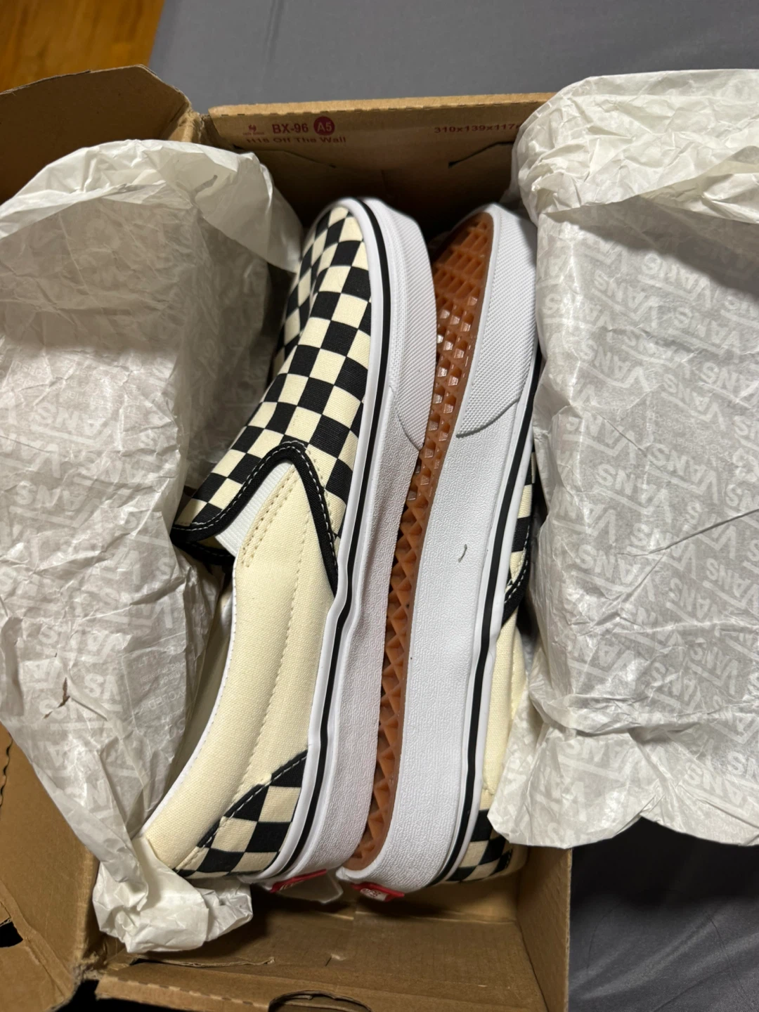 Vans Checkerboard Slip-On Shoes