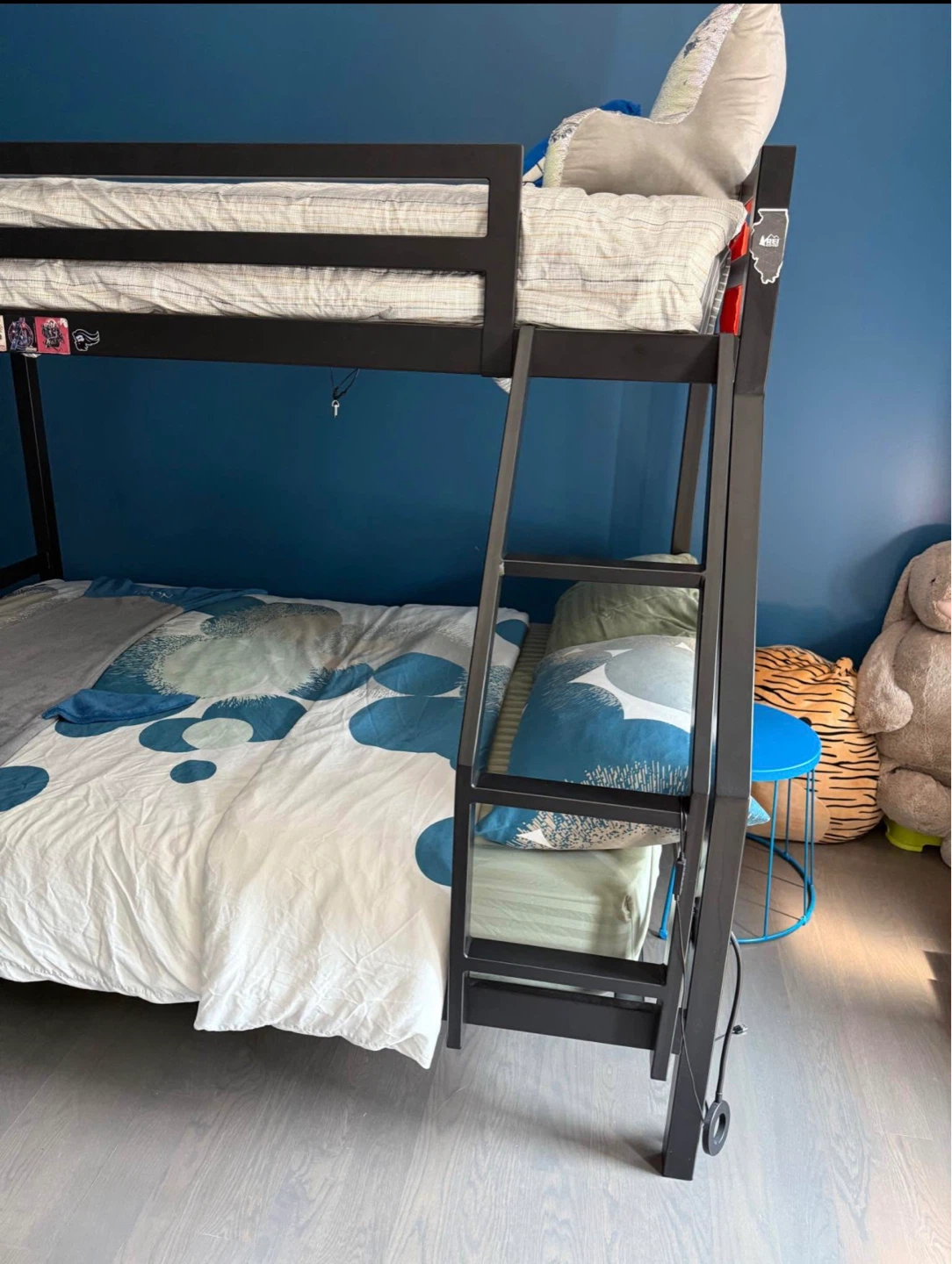 Room & Board Fort Bunk Bed - Twin over Full - Black - photo 3