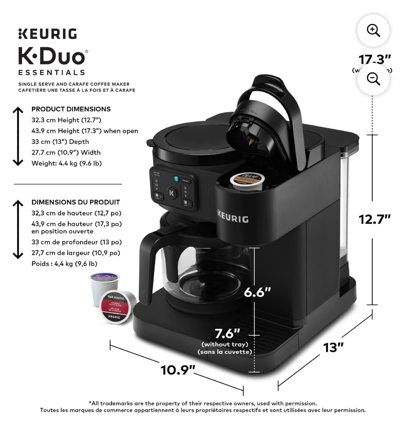 Keurig K-Duo Essentials Hot & Iced Single Serve - photo 5
