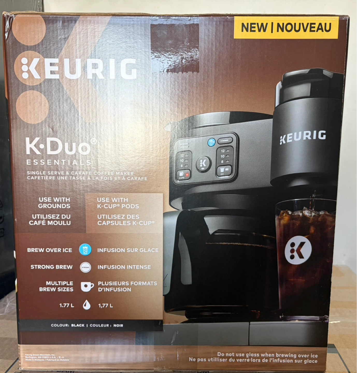Keurig K-Duo Essentials Hot & Iced Single Serve