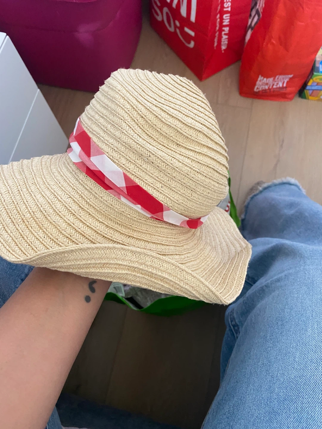 Girls Straw Hat and Assorted Clothing Bundle - photo 4