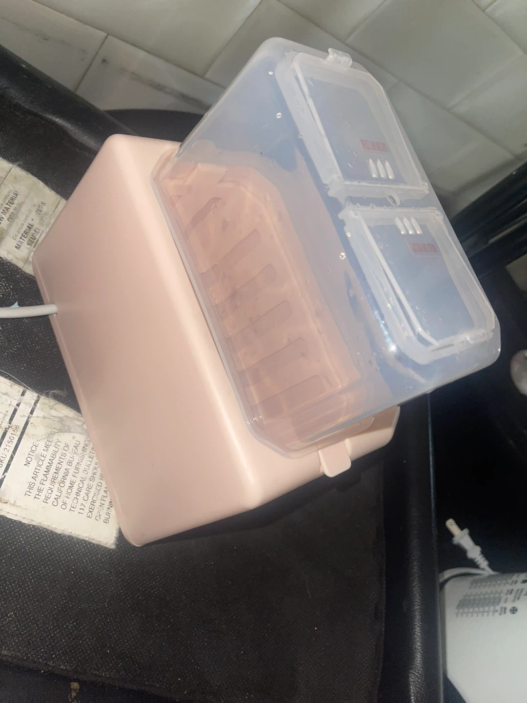 SEJOY Food Warmer and Sterilizer - Pink