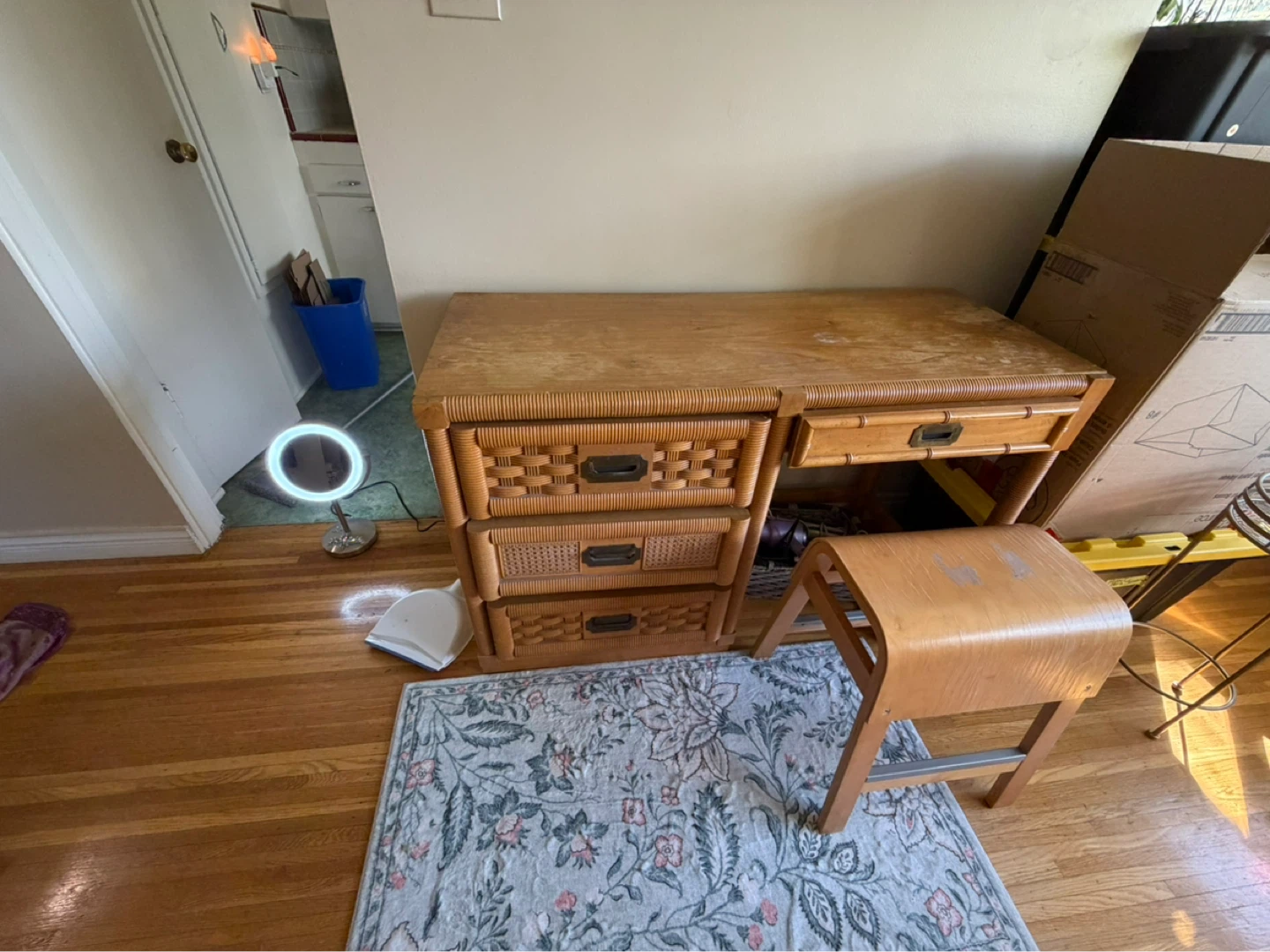 Dixie Rattan Desk