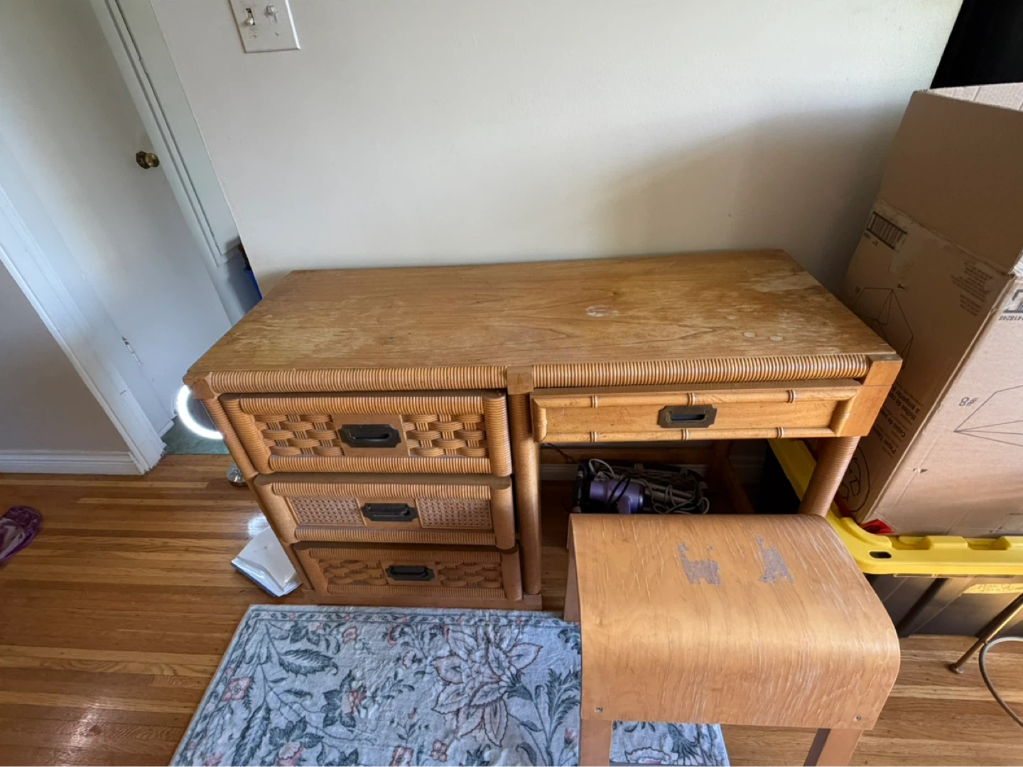 Dixie Rattan Desk - photo 3