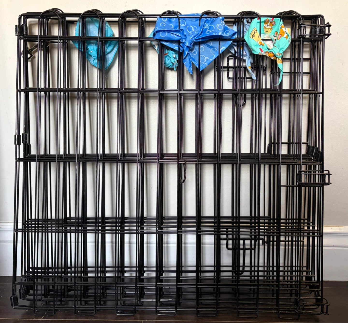 Black Metal Dog Pen 24” - photo 3