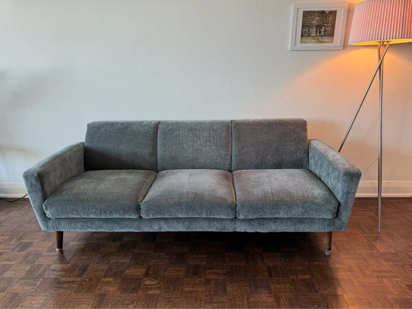 3-Seater Sofa - Oxford blue