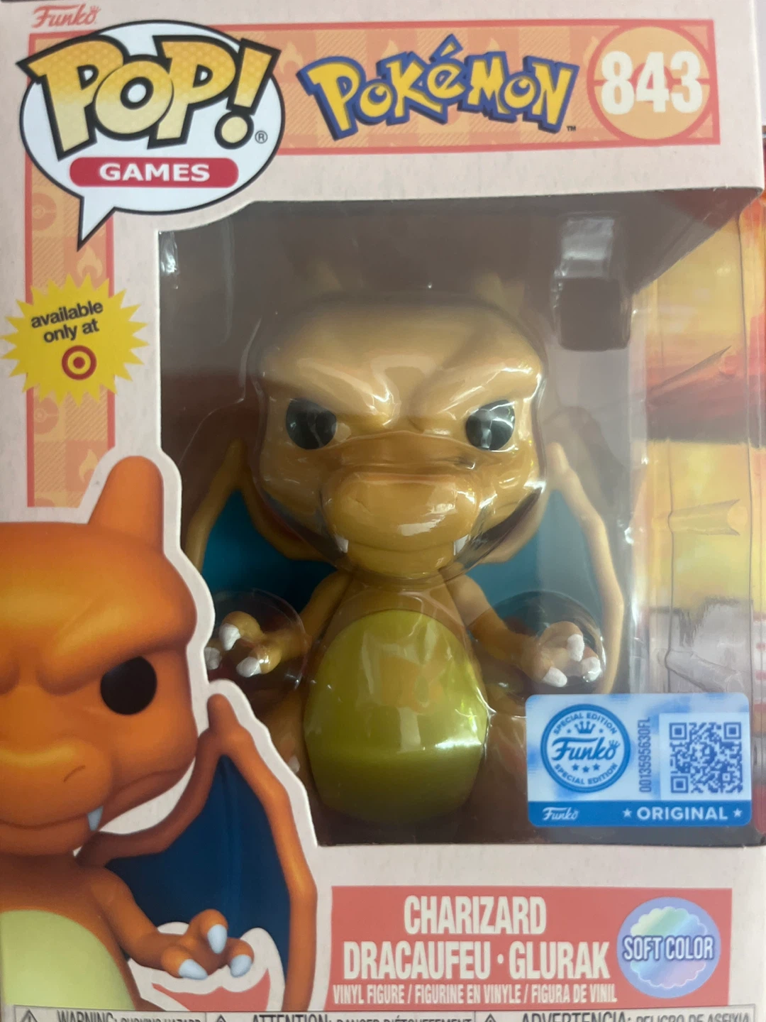 Funko Pop! Games Pokemon Charizard #843 Vinyl Figure