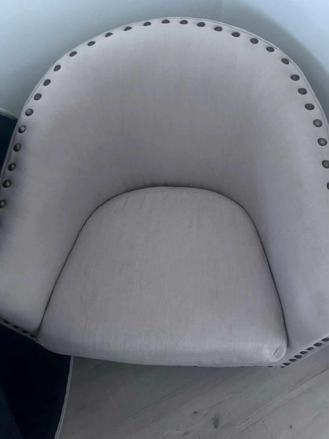 Accent Armchair with Nailhead Trim - photo 3