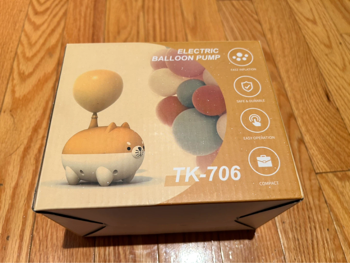 Selling Cute Shiba Electric Balloon Pump