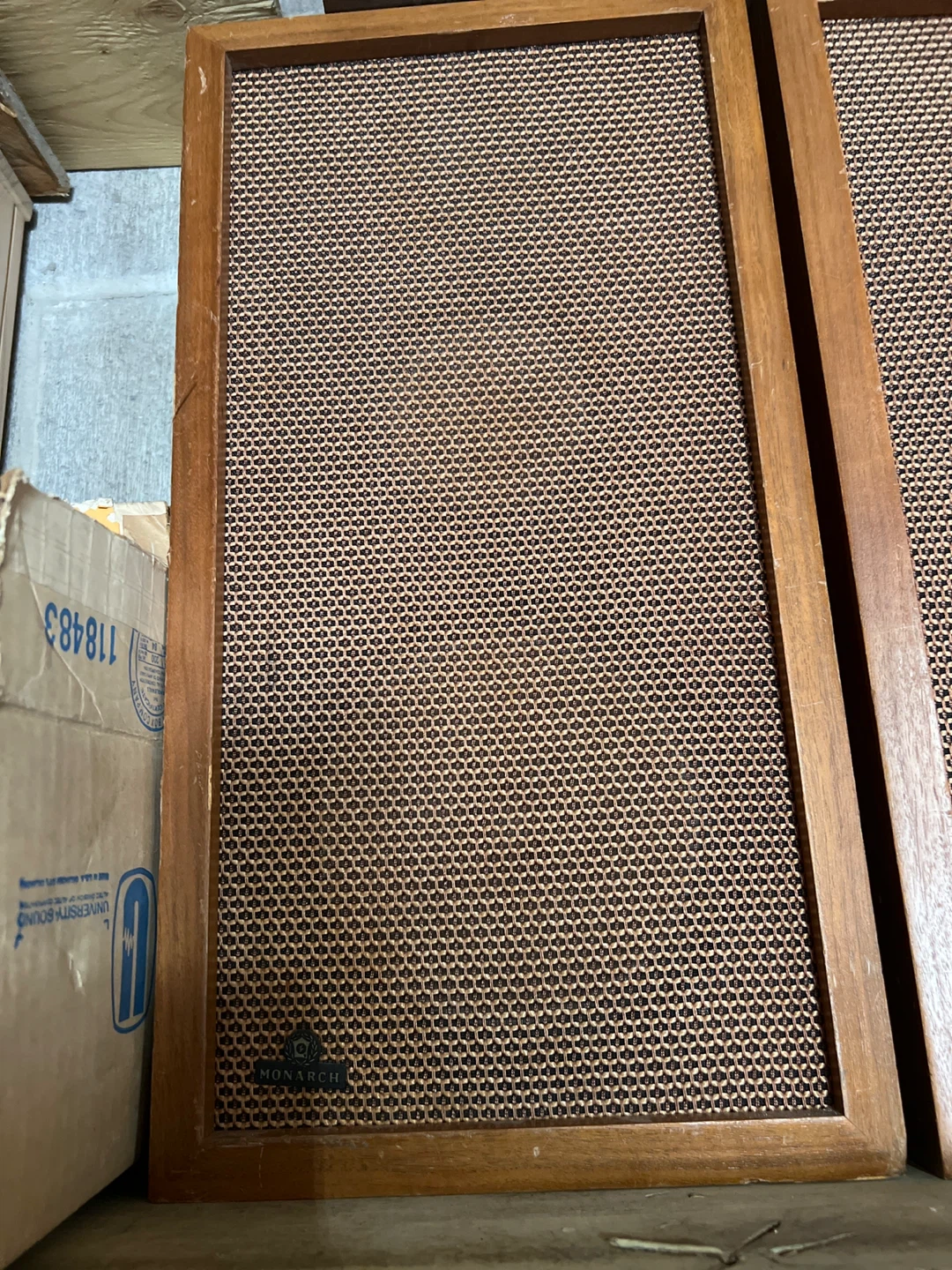 Monarch Wood-Framed Speakers - Pair