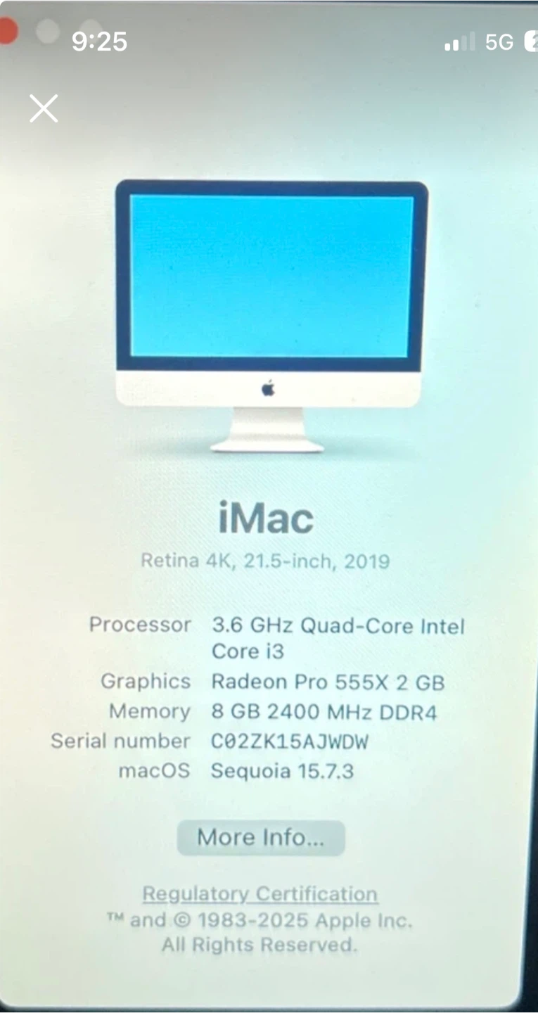 Apple iMac Retina 4K, 21.5-inch, 2019 - photo 2