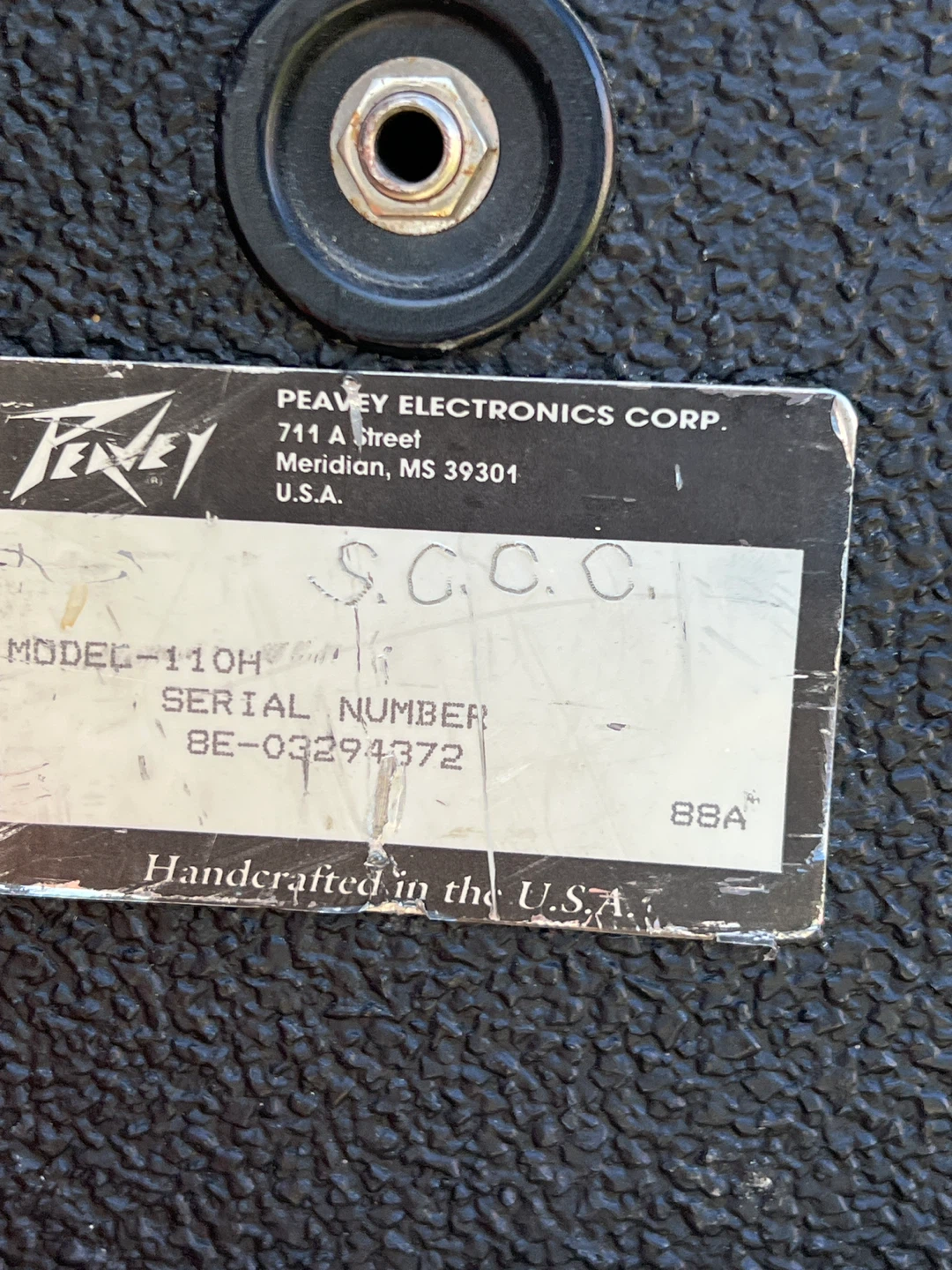 Peavey 110H Speaker Cabinet - photo 2