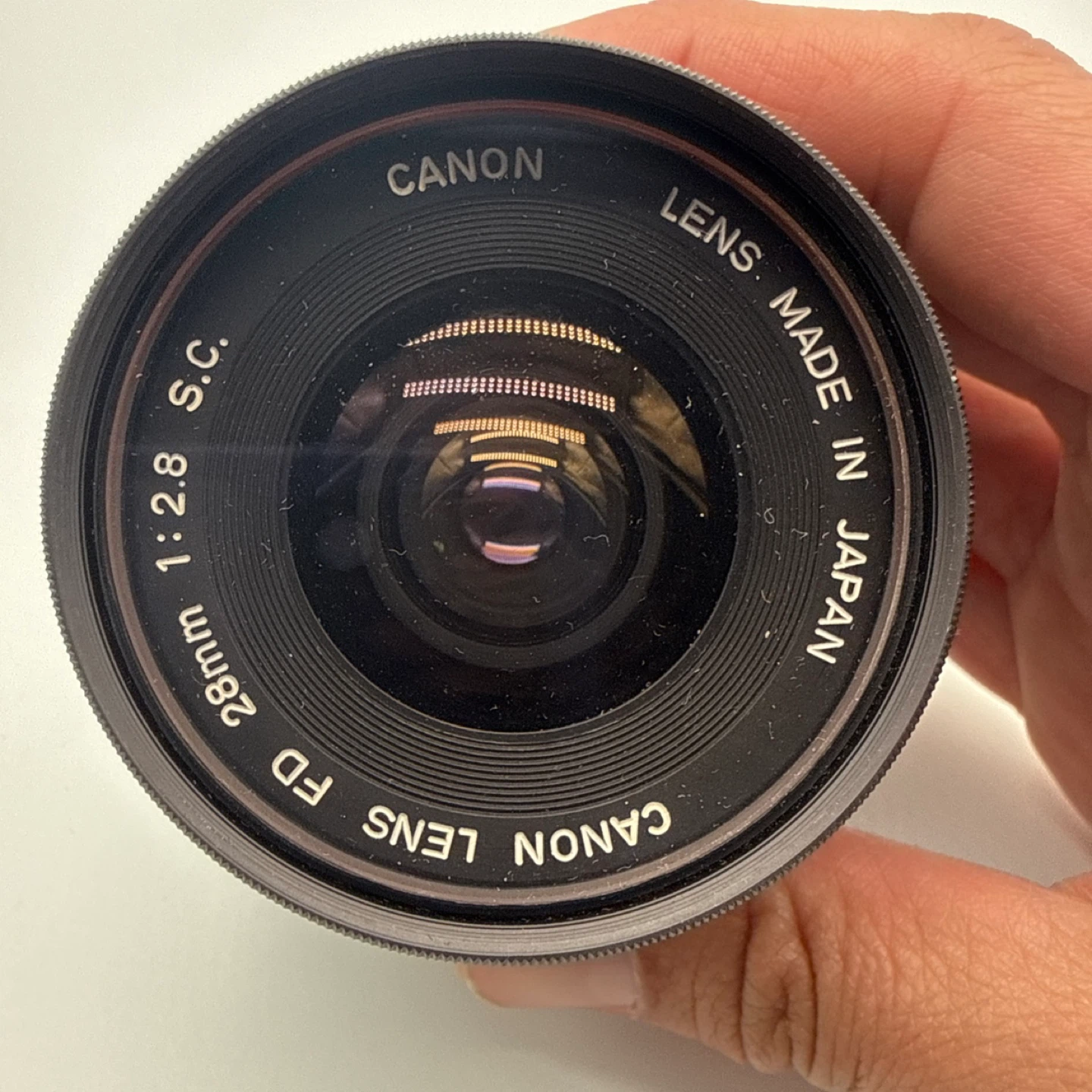 Vintage Canon FD 28mm f/2.8 S.C. Lens - photo 4